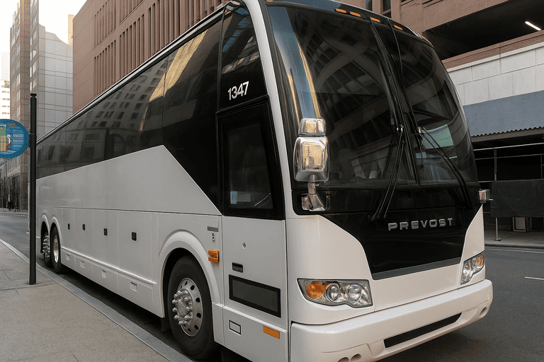 a Bethlehem Coach Bus Service coach bus