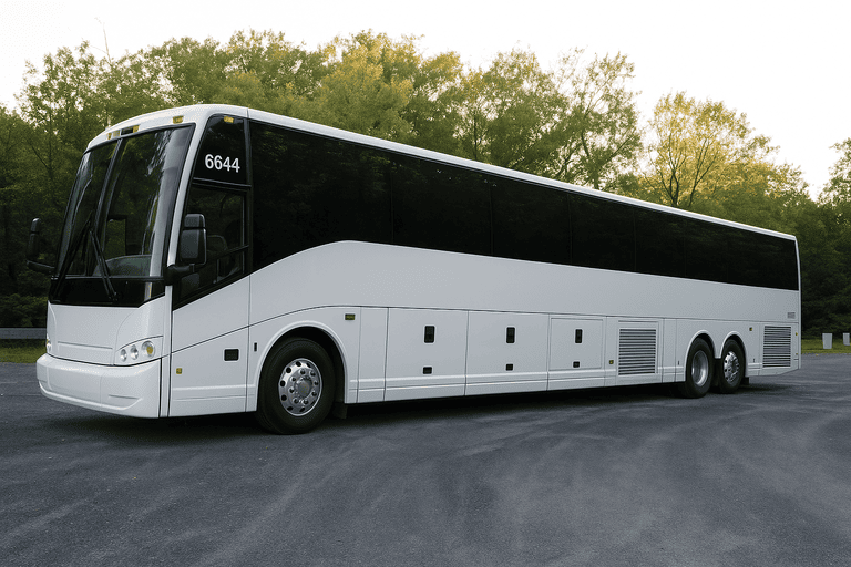 exterior of Bethlehem Coach Bus Service coach bus