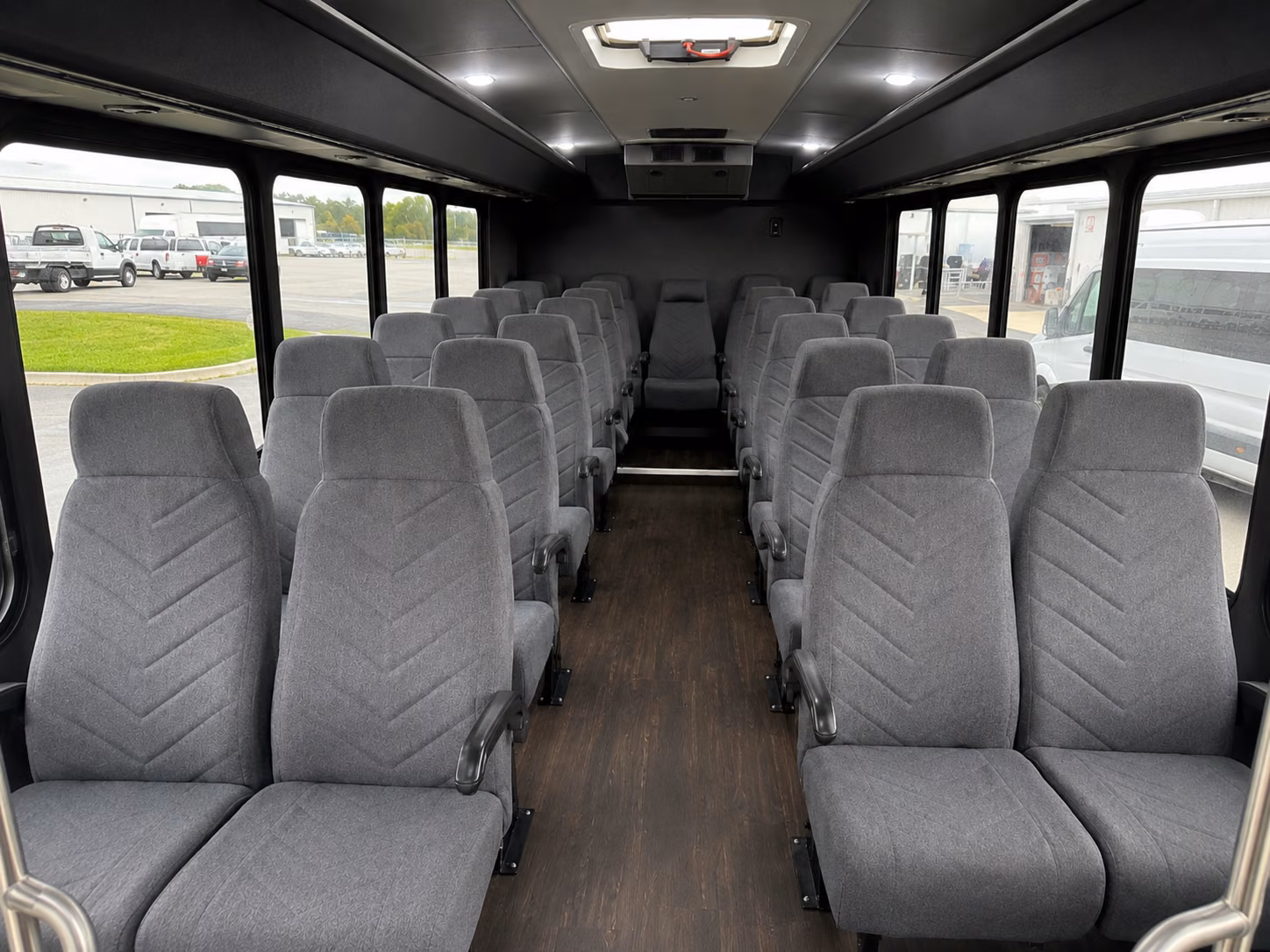 bethlehem 15 passenger minibus inside