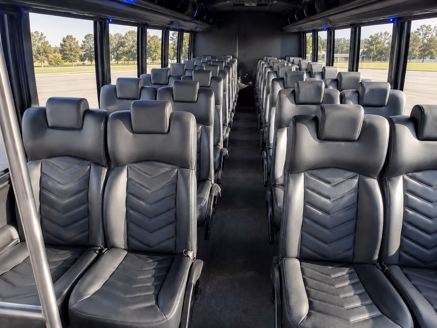 bethlehem 15 passenger minibus interior