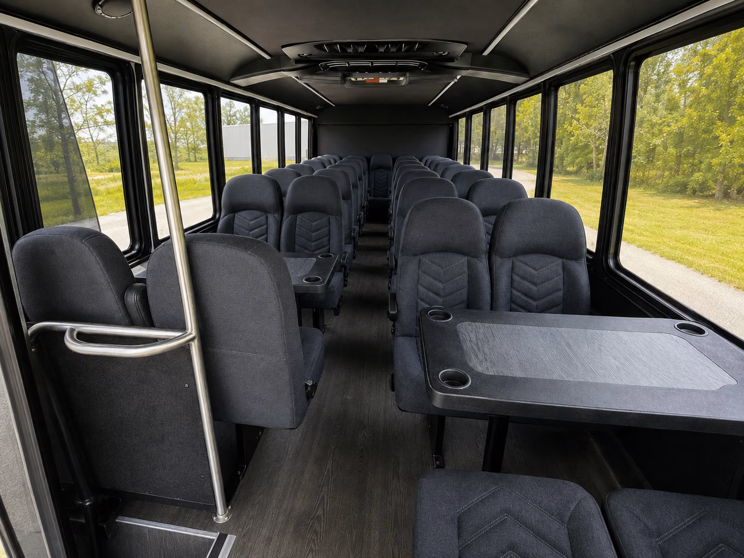 bethlehem 20 passenger minibus inside