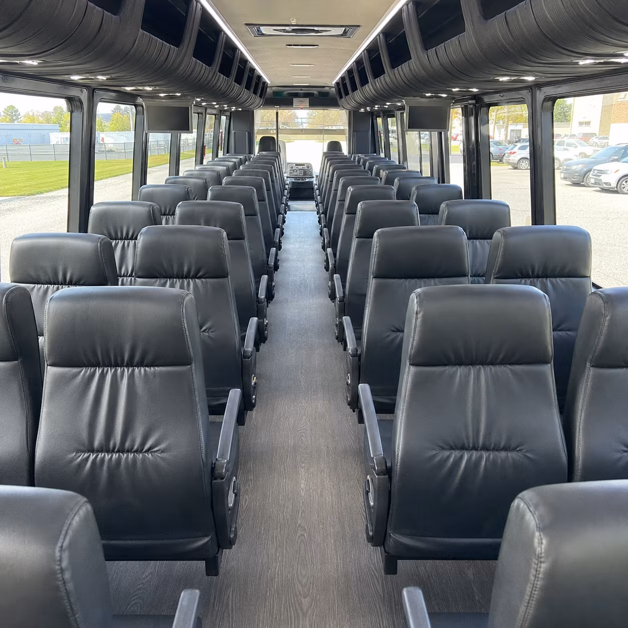 bethlehem 25 passenger minibus inside