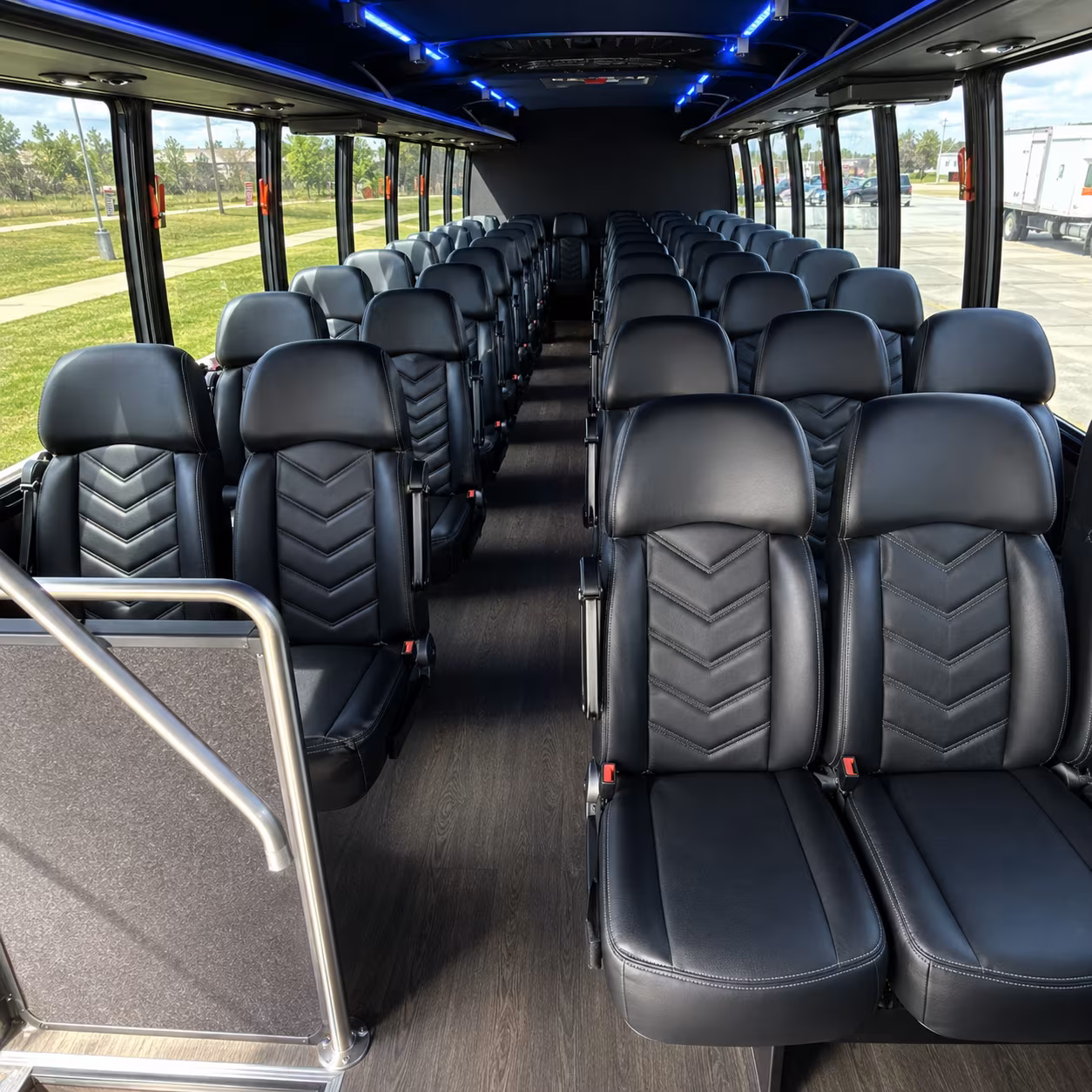 bethlehem 25 passenger minibus interior