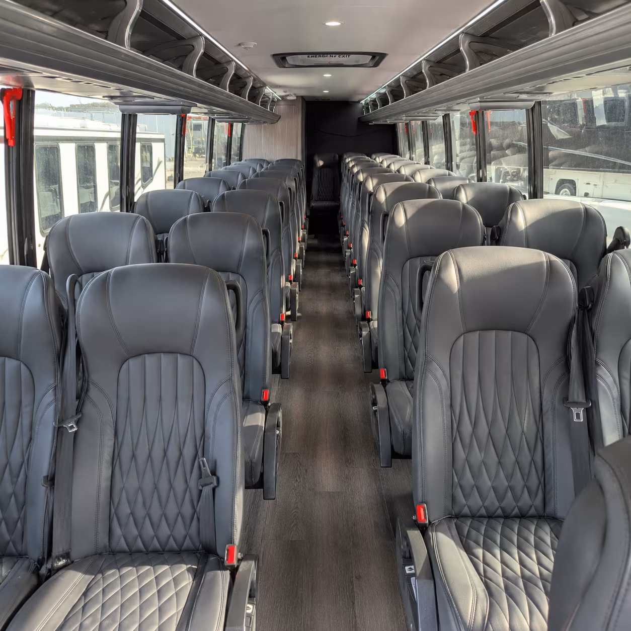 bethlehem 28 passenger minibus interior
