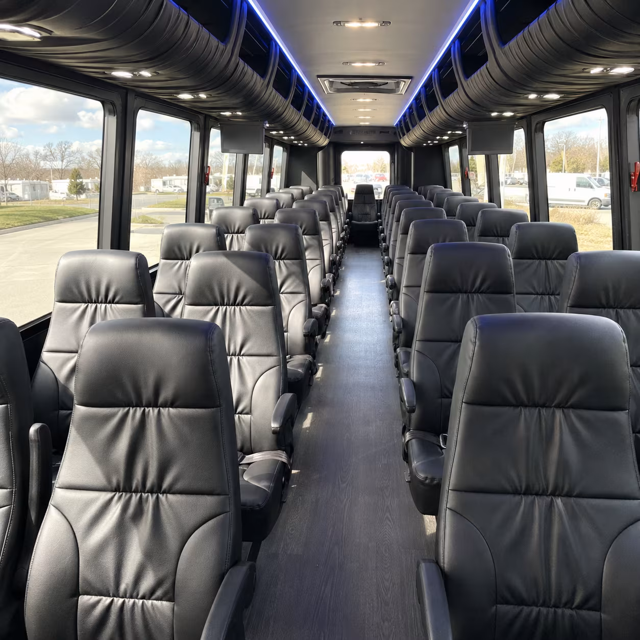 bethlehem 30 passenger minibus interior