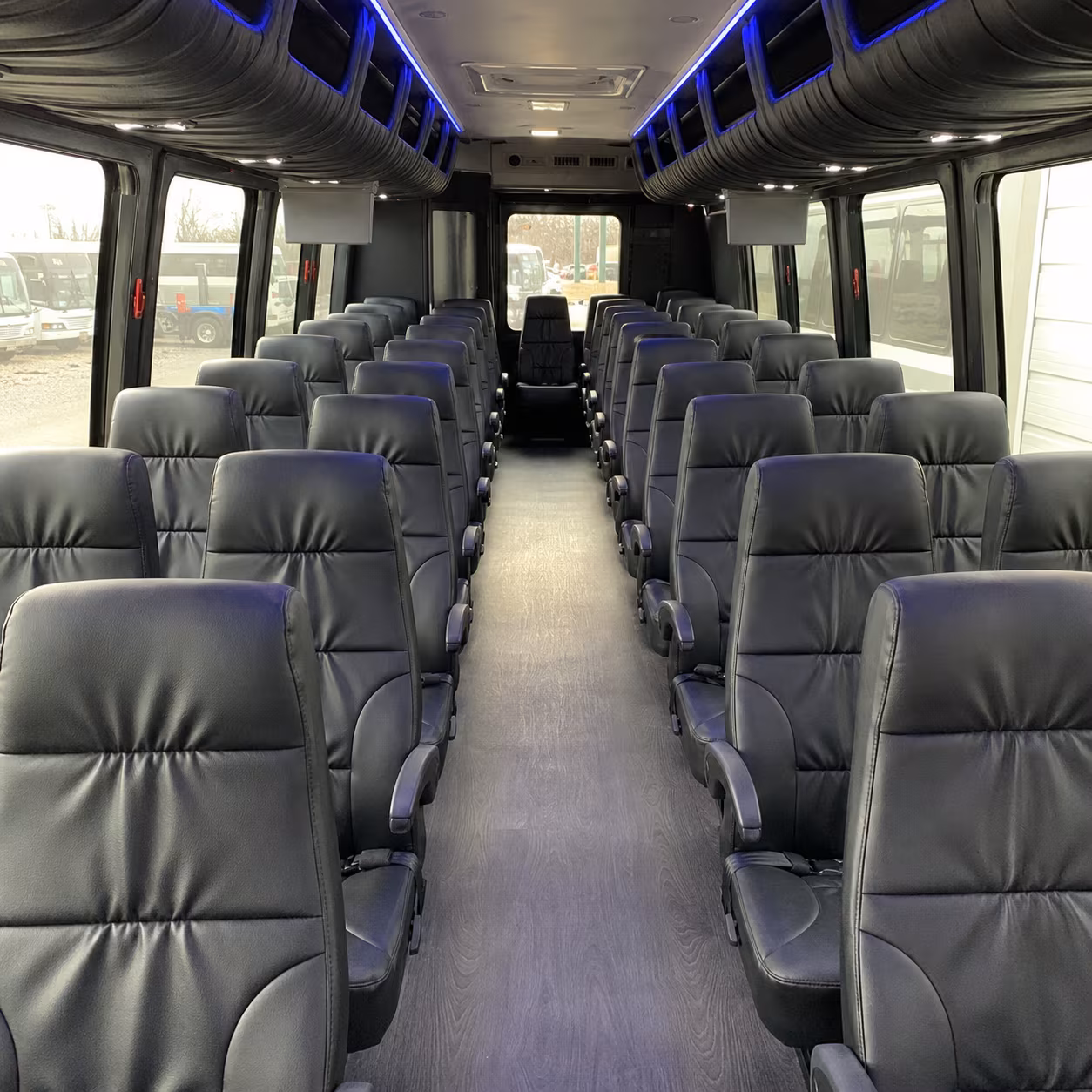 bethlehem 35 passenger minibus interior