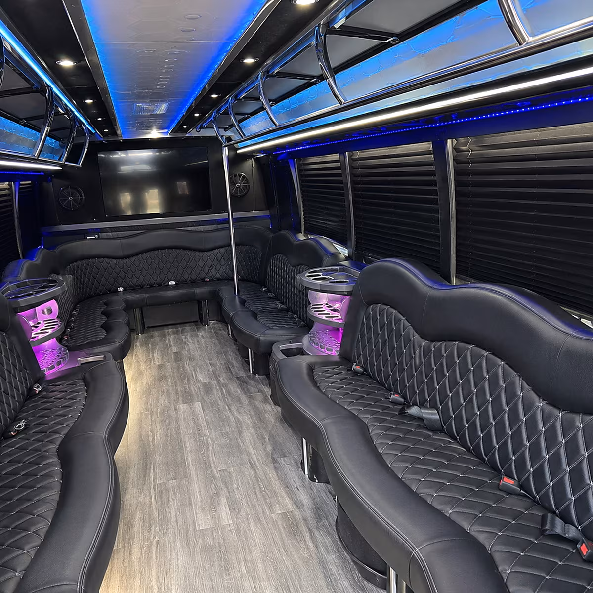 bethlehem party bus inside
