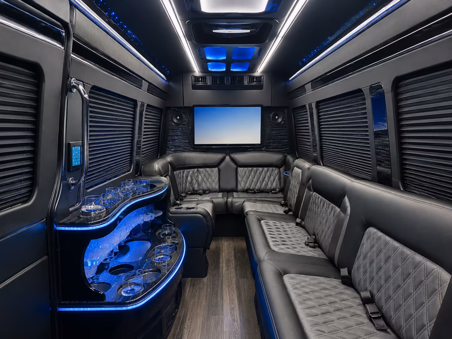 bethlehem sprinter limousine inside