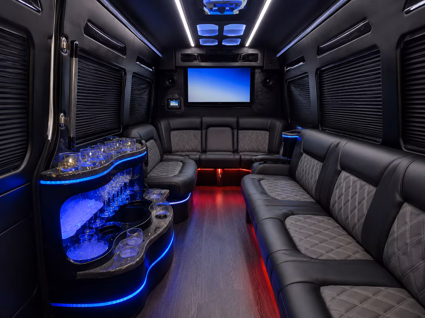 bethlehem sprinter limousine interior