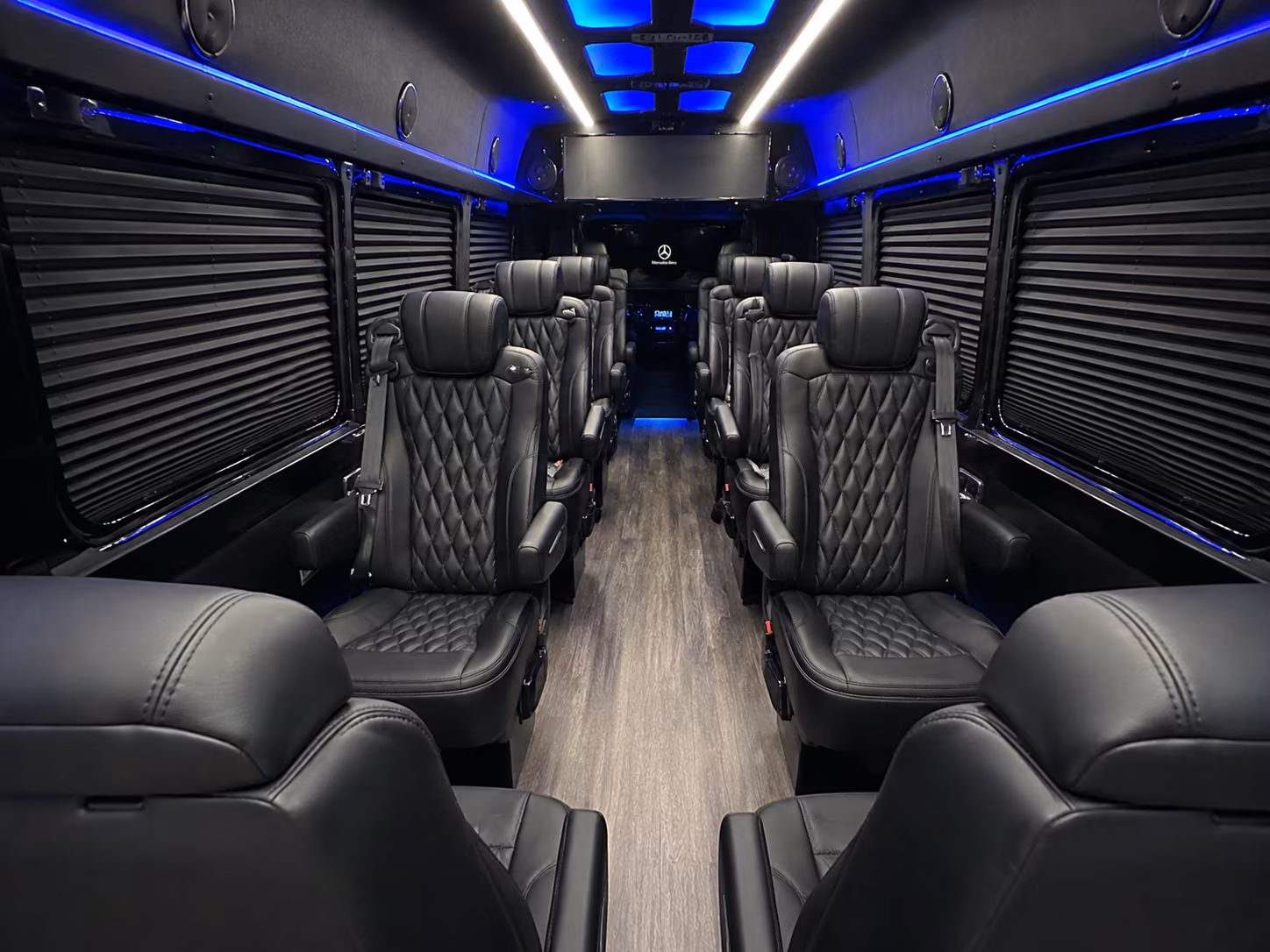 bethlehem sprinter van with driver interior