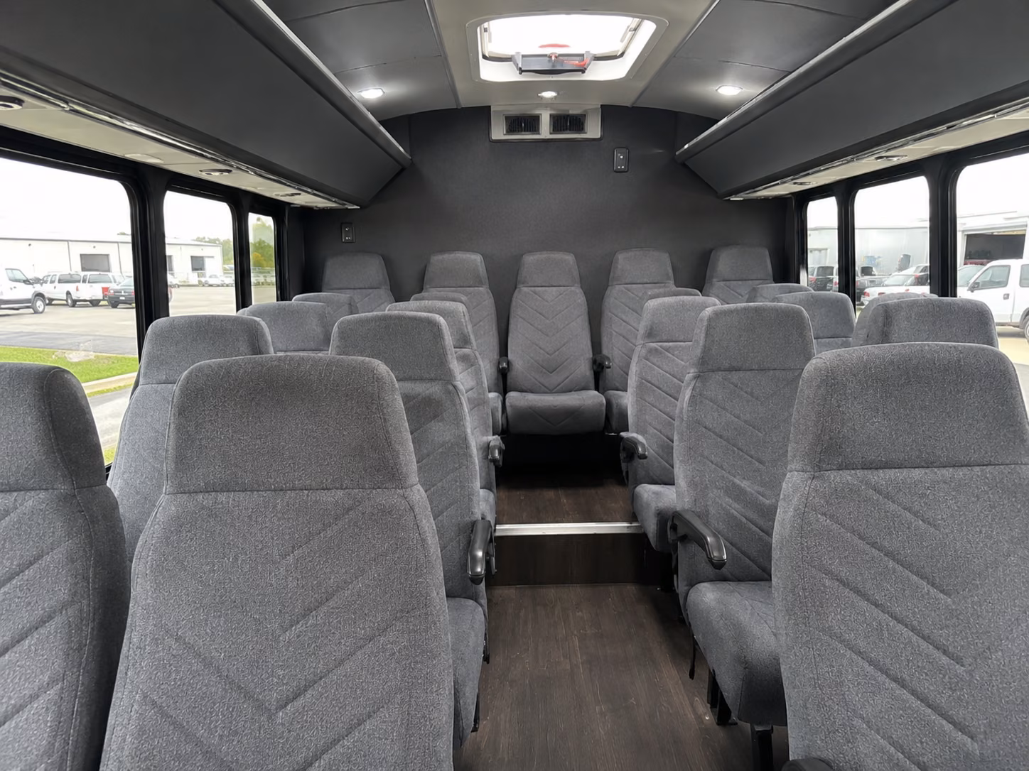 bethlehem wedding transportation onboard seating