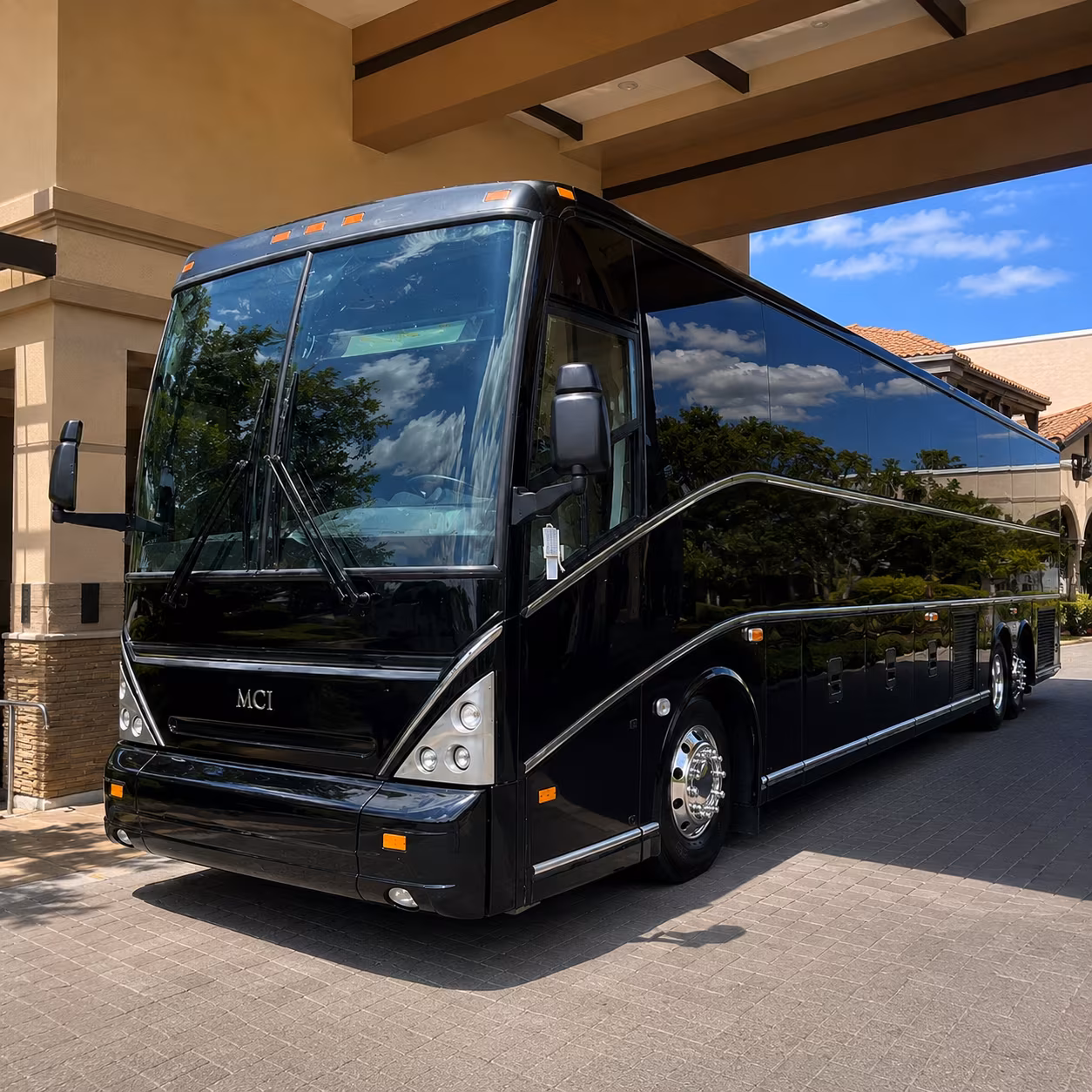 employee bus rentals for lehigh valley job sites and construction groups