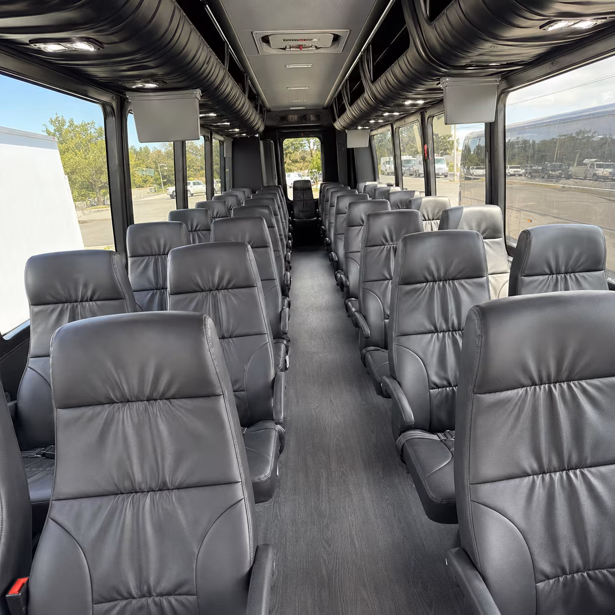 wedding guest shuttle buses between bethlehem hotels and venues